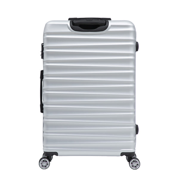 Reisekoffer Hartschalenkoffer DUNE Grösse XL silber