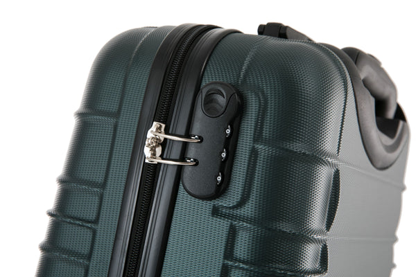 Reisekoffer Hartschalenkoffer AVA 5er Set smaragd