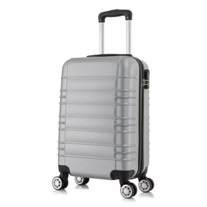 Reisekoffer Hartschalenkoffer Grösse L silber