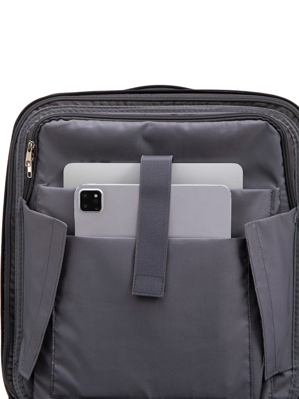Reisekoffer Hartschalenkoffer mit Laptopfach LIMMA Grösse M blau