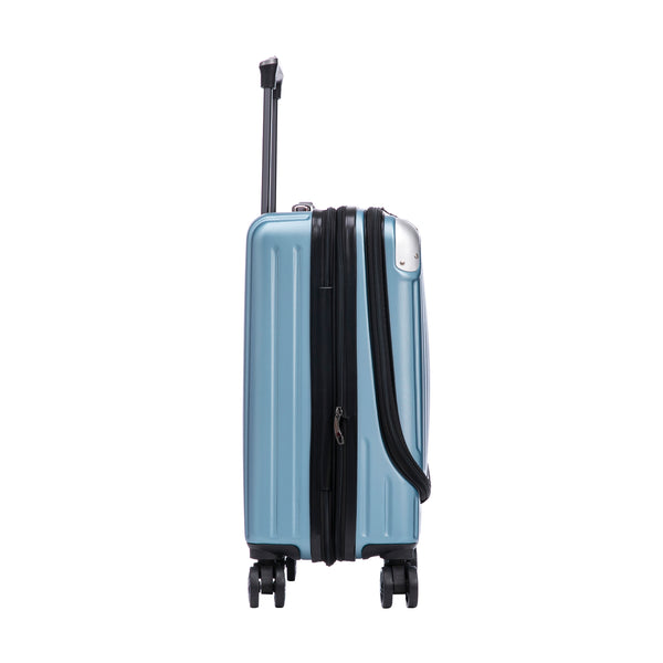 Reisekoffer Hartschalenkoffer mit Laptopfach LIMMA Grösse M blau