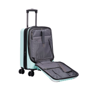 Reisekoffer Hartschalenkoffer mit Laptopfach LIMMA Grösse M mint