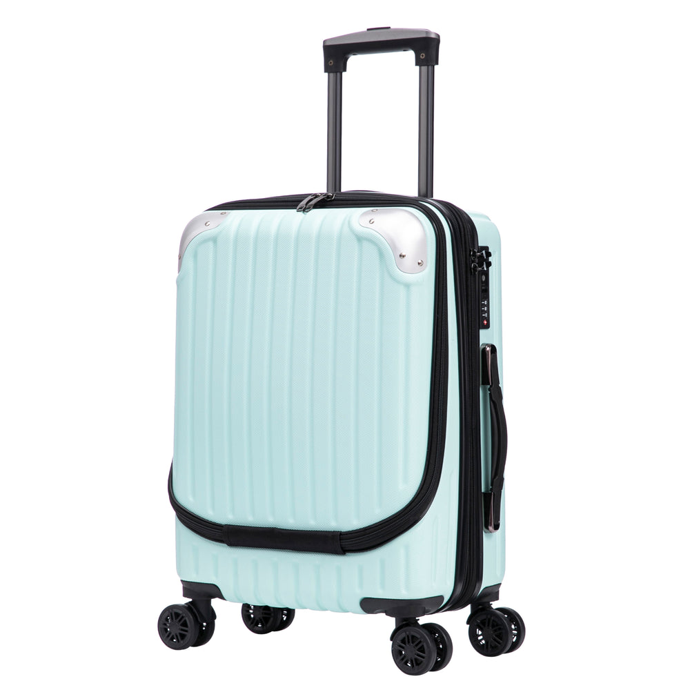 Valigia rigida LIMMA con scomparto per laptop, taglia M, menta