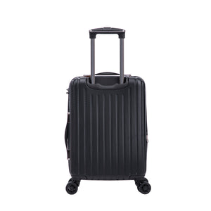 Reisekoffer Hartschalenkoffer mit Laptopfach LIMMA Grösse M schwarz