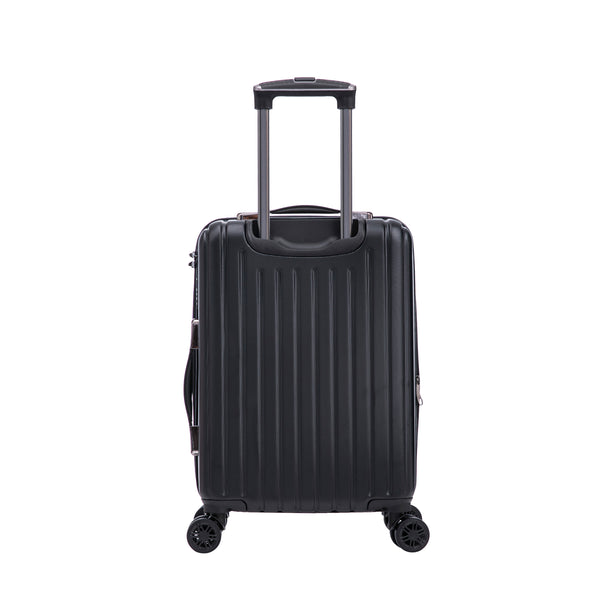 Reisekoffer Hartschalenkoffer mit Laptopfach LIMMA Grösse M schwarz