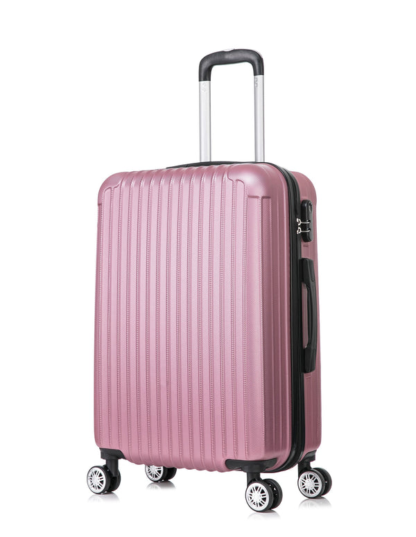 Hartschalenkoffer LINN 3-er Set rosa