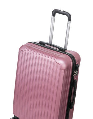 Hartschalenkoffer LINN 3-er Set rosa
