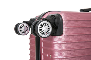 Hartschalenkoffer LINN 3-er Set rosa