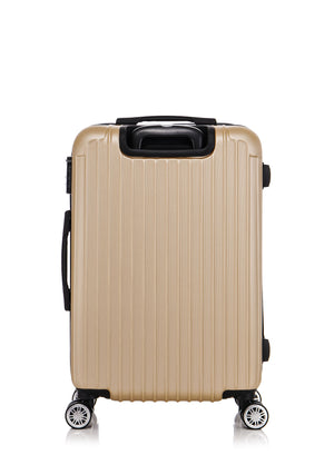 Reisekoffer Hartschalenkoffer LINN 3er Set champagner