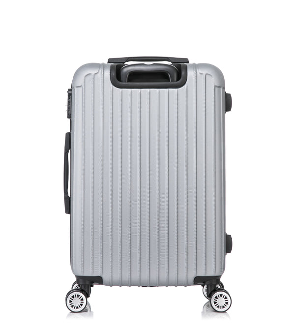 Hartschalenkoffer LINN 3-er Set silber