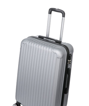 Hartschalenkoffer LINN 3-er Set silber