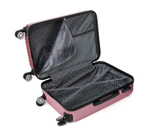Hartschalenkoffer LINN 5-er Set rosa