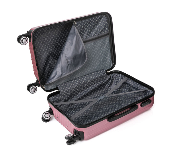 Hartschalenkoffer LINN 5-er Set rosa