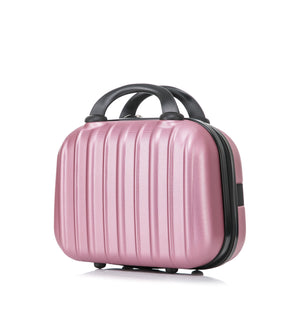 Hartschalenkoffer LINN 5-er Set rosa