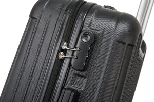 Reisekoffer Hartschalenkoffer LINN 5er SET schwarz