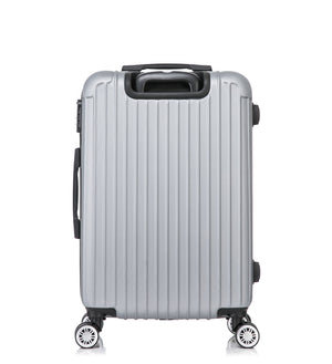 Hartschalenkoffer LINN 5-er Set silber