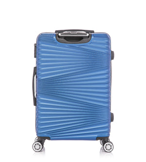 Reisekoffer Hartschalenkoffer NIA 3er Set blau
