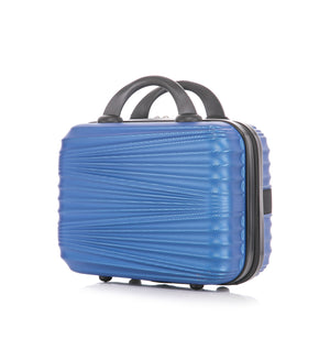 Reisekoffer Hartschalenkoffer NIA 3er Set blau
