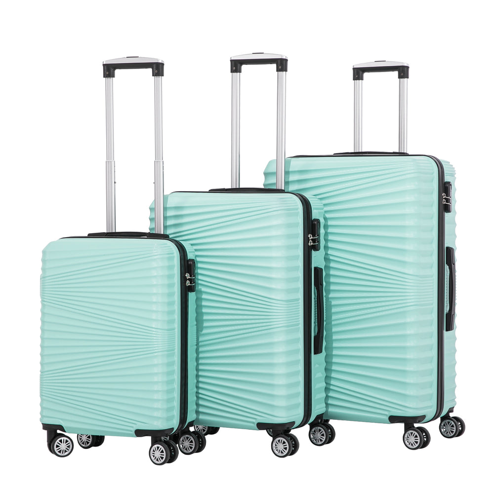Set di 3 valigie rigide NIA, menta