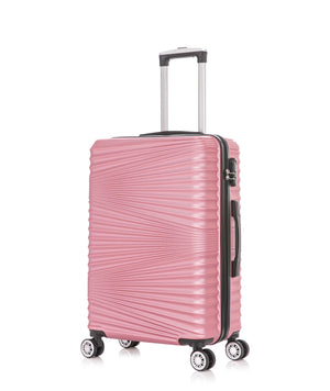 Reisekoffer Hartschalenkoffer NIA 3er Set rosa