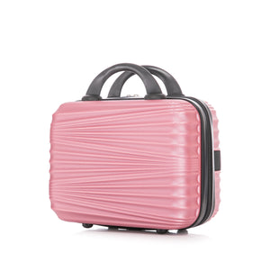 Reisekoffer Hartschalenkoffer NIA 3er Set rosa