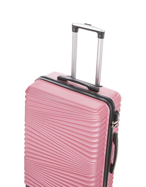 Reisekoffer Hartschalenkoffer NIA 3er Set rosa