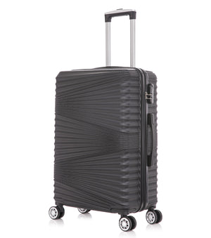 Reisekoffer Hartschalenkoffer NIA 3er Set schwarz