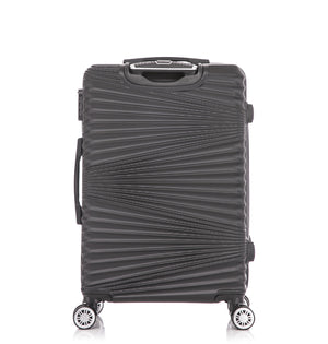 Reisekoffer Hartschalenkoffer NIA 3er Set schwarz