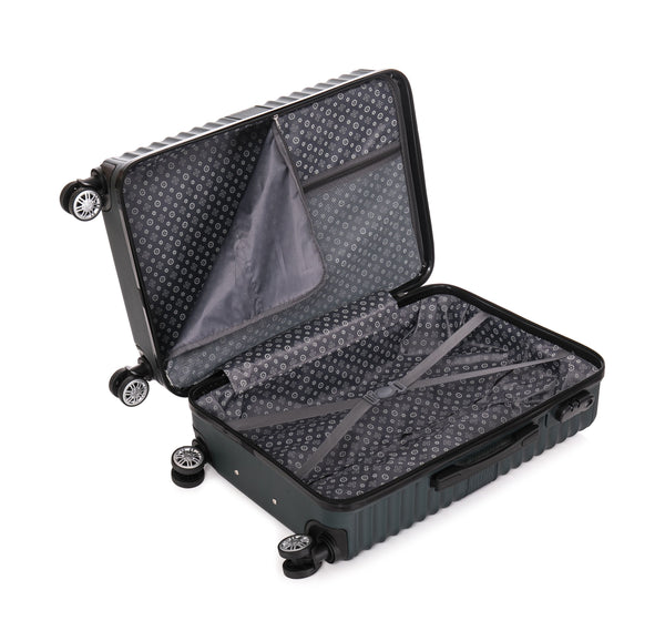 Reisekoffer Hartschalenkoffer NIA 3er Set smaragd