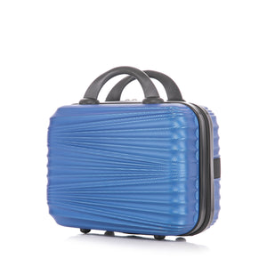 Reisekoffer Hartschalenkoffer NIA 5er Set blau