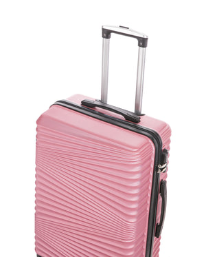 Reisekoffer Hartschalenkoffer NIA 5er Set rosa