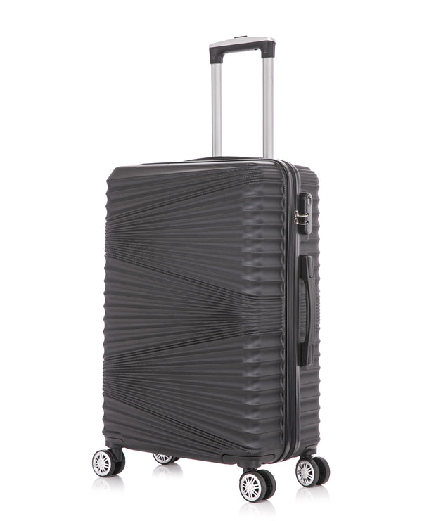 Reisekoffer Hartschalenkoffer NIA 5er Set schwarz