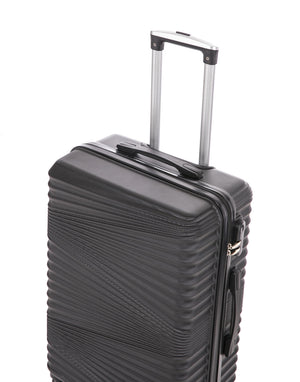 Reisekoffer Hartschalenkoffer NIA 5er Set schwarz