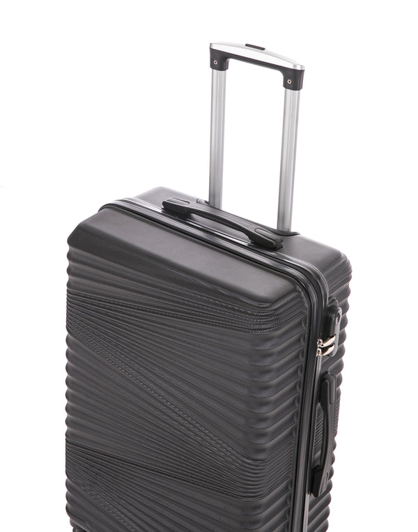 Reisekoffer Hartschalenkoffer NIA 5er Set schwarz