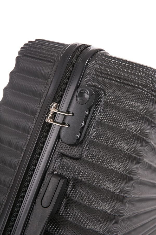 Reisekoffer Hartschalenkoffer NIA 5er Set schwarz