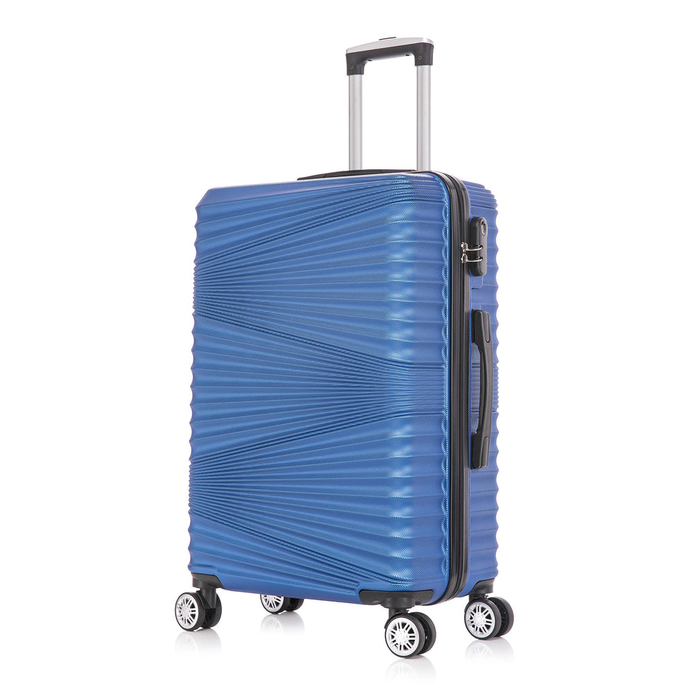 Valigia rigida NIA, taglia XL, blu