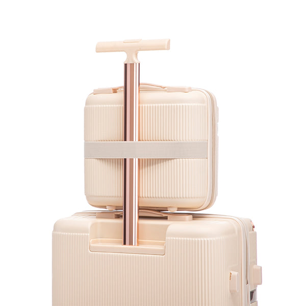 Reisekoffer Hartschalenkoffer VIRELLA 8er Set beige