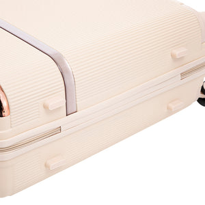 Reisekoffer Hartschalenkoffer VIRELLA 8er Set beige
