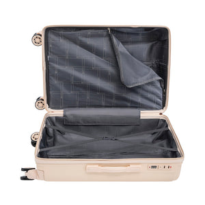 Reisekoffer Hartschalenkoffer VIRELLA 8er Set beige