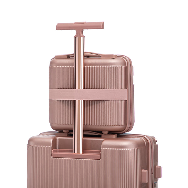 Reisekoffer Hartschalenkoffer VIRELLA 8er Set roségold
