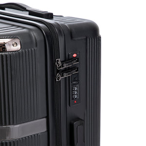 Reisekoffer Hartschalenkoffer VIRELLA 8er Set schwarz