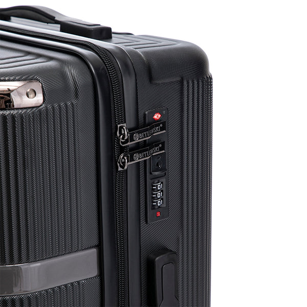Reisekoffer Hartschalenkoffer VIRELLA 8er Set schwarz