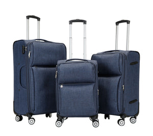 Reisekoffer LANA 3er Set blau