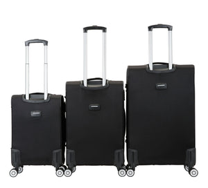 Reisekoffer LANA 3er Set schwarz