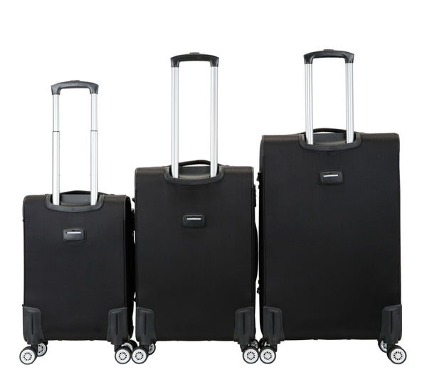 Reisekoffer LANA 3er Set schwarz