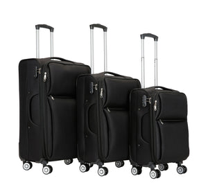 Reisekoffer LANA 3er Set schwarz