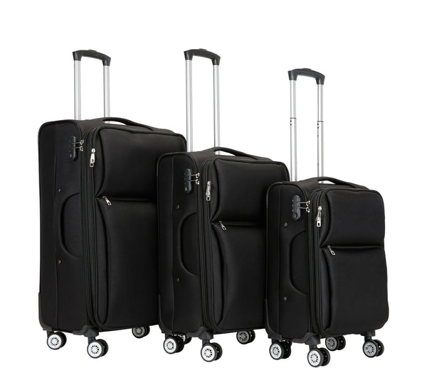 Reisekoffer LANA 3er Set schwarz
