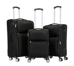 Reisekoffer LANA 3er Set schwarz