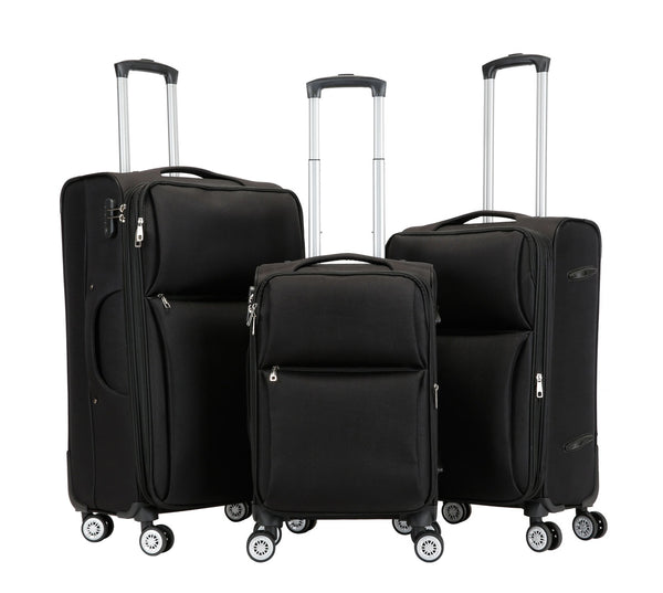 Reisekoffer LANA 3er Set schwarz