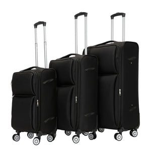 Reisekoffer LANA 3er Set schwarz